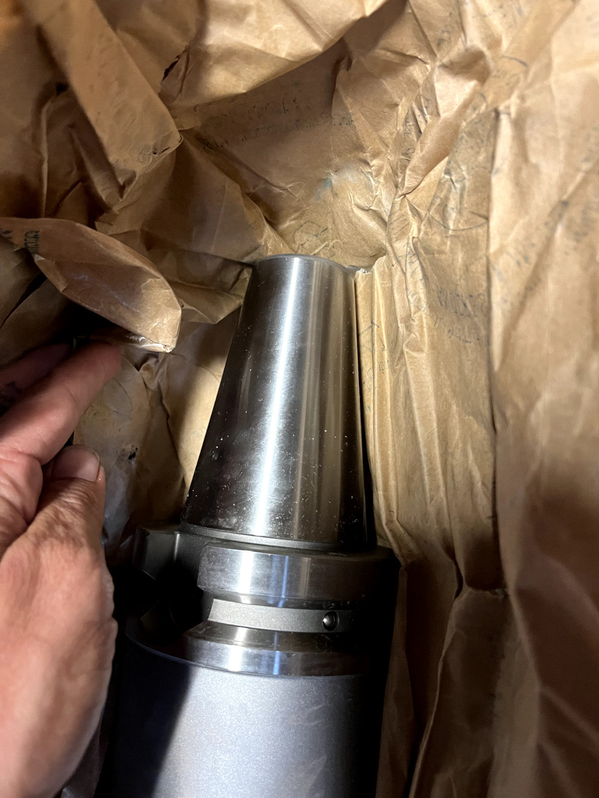 SECO Rotary Tool Holder Blank: Taper Shank BT50 Taper 3.74" Dia