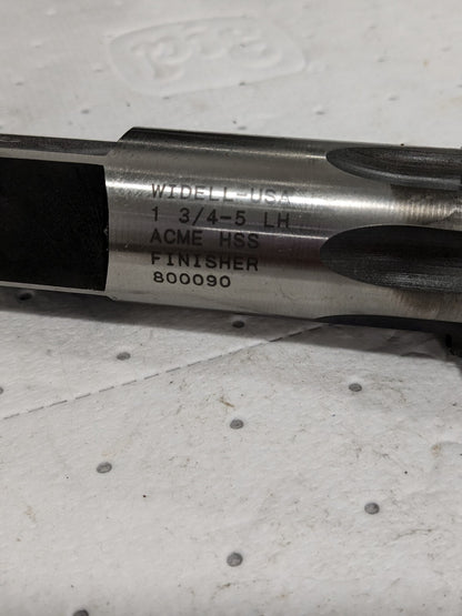Widell Plug Acme Finisher 1-3/4-5 LH 800090