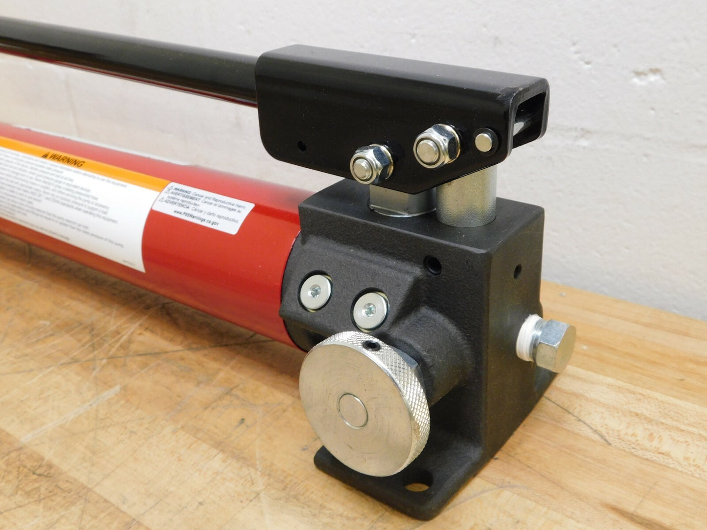 Pro-Grade Steel Manual Hydraulic Pump 1 Stage 1.594" Piston Dia PS-MH-HPC1-