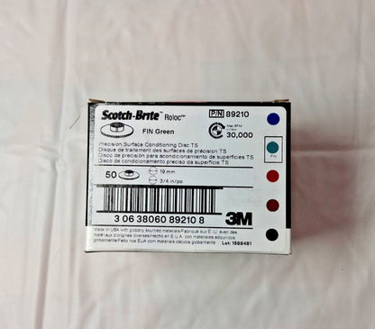 3M Scotch-Brite Quick-Change Disc Premium CA Roloc TS 3/4" Dia  QTY50 89210