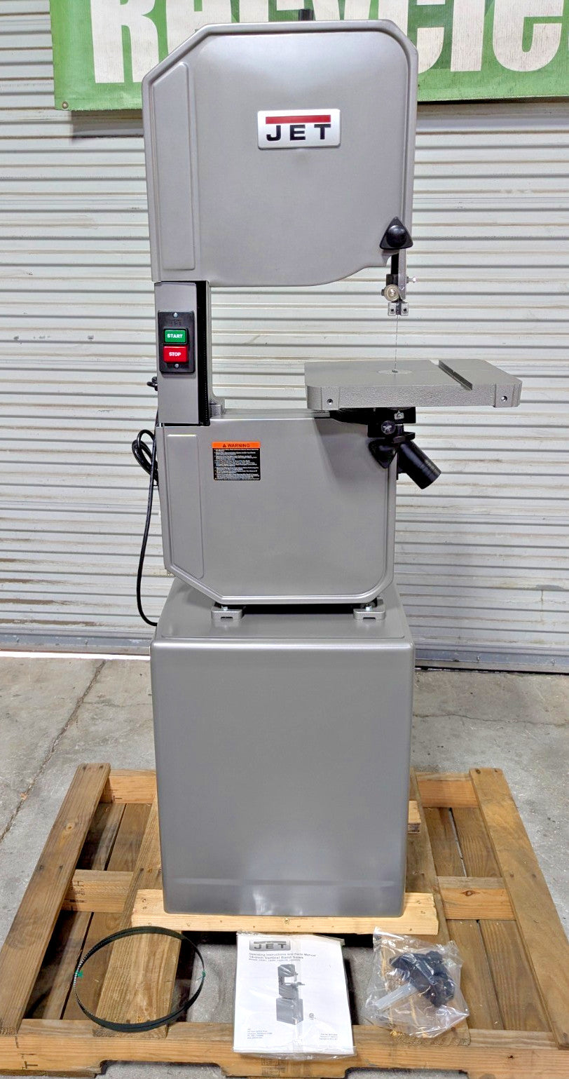 JET J8201-K Vertical Bandsaw  13-1/2" Depth  115V 1HP   *SCRATCH &amp; DENT