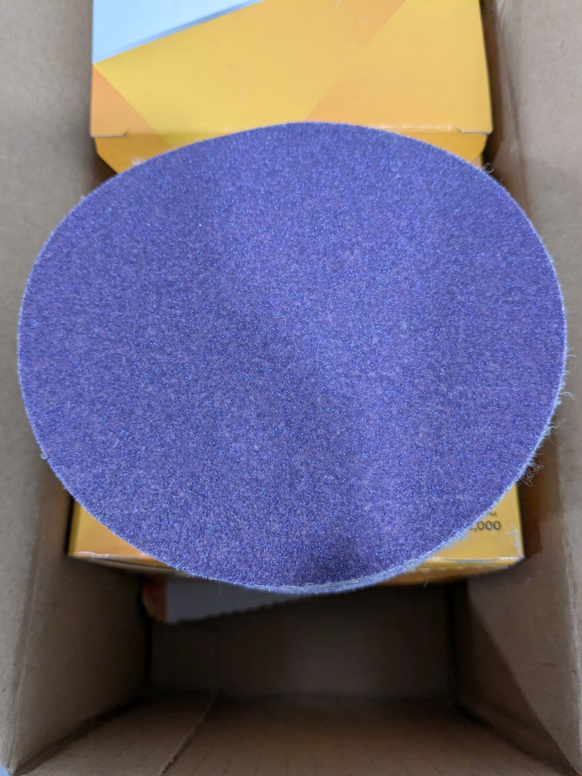 3M Hook &amp; Loop Disc: 5" Dia, 80 Grit, Coated Box of 250 7100044450