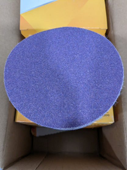 3M Hook &amp; Loop Disc: 5" Dia, 80 Grit, Coated Box of 250 7100044450