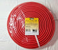 Parker EPDM Rubber Twin Line Welding Hose 1/4" ID 50' L B&B Fittings 7126NLF-600