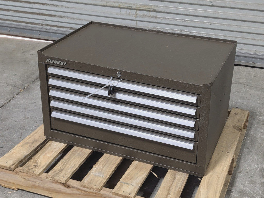 Kennedy 5 Drawer Tool Box Chest  29 x 20 x 16 Steel Brown 2805XB Scratch N Dent