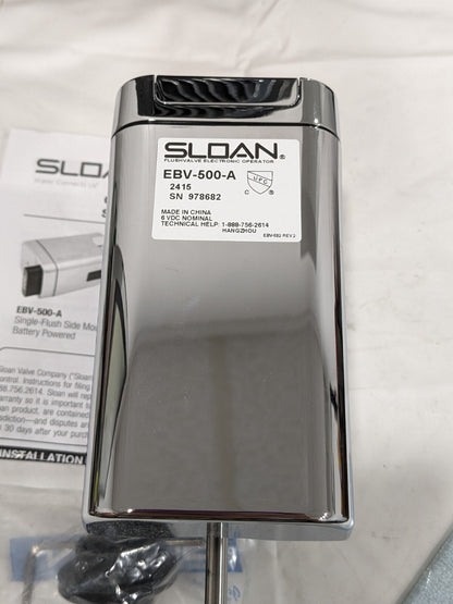 Sloan Optima Plus Flush Sensor Urinal/Water Closet Flushometer EBV500A