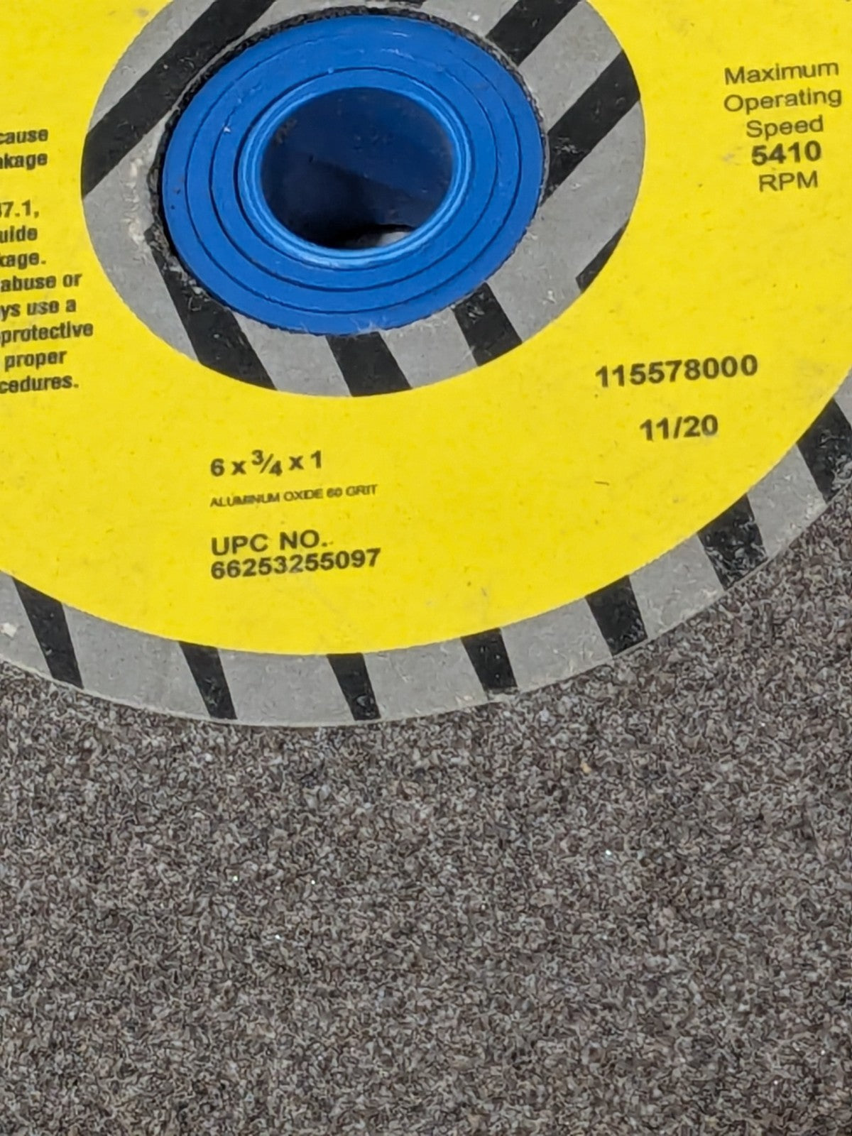 TRU-MAXX Bench & Pedestal Grinding Wheel: 6" Dia, 3/4" Thick 2 Pack 66253255097