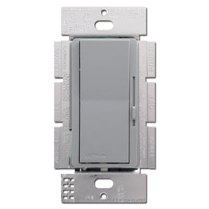 Lutron DV-603P-GR Diva 600W Incandescent / Halogen 3-Way Dimmer Gray