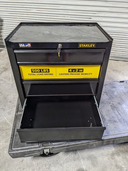 Stanley Rolling Tool Cabinet: 4 Drawers DAMAGED STST22742BK