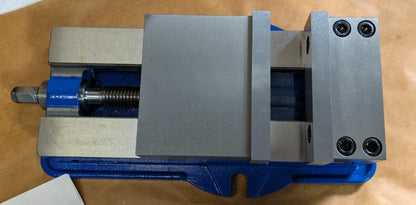 Precision Machine Vise  Single-Station  6" Jaw Width  7-1/2" Jaw Openi