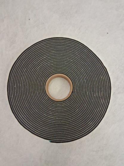 Professional Closed Cell PVC Roll 3/16" Thick 2" Wide Black 31938673