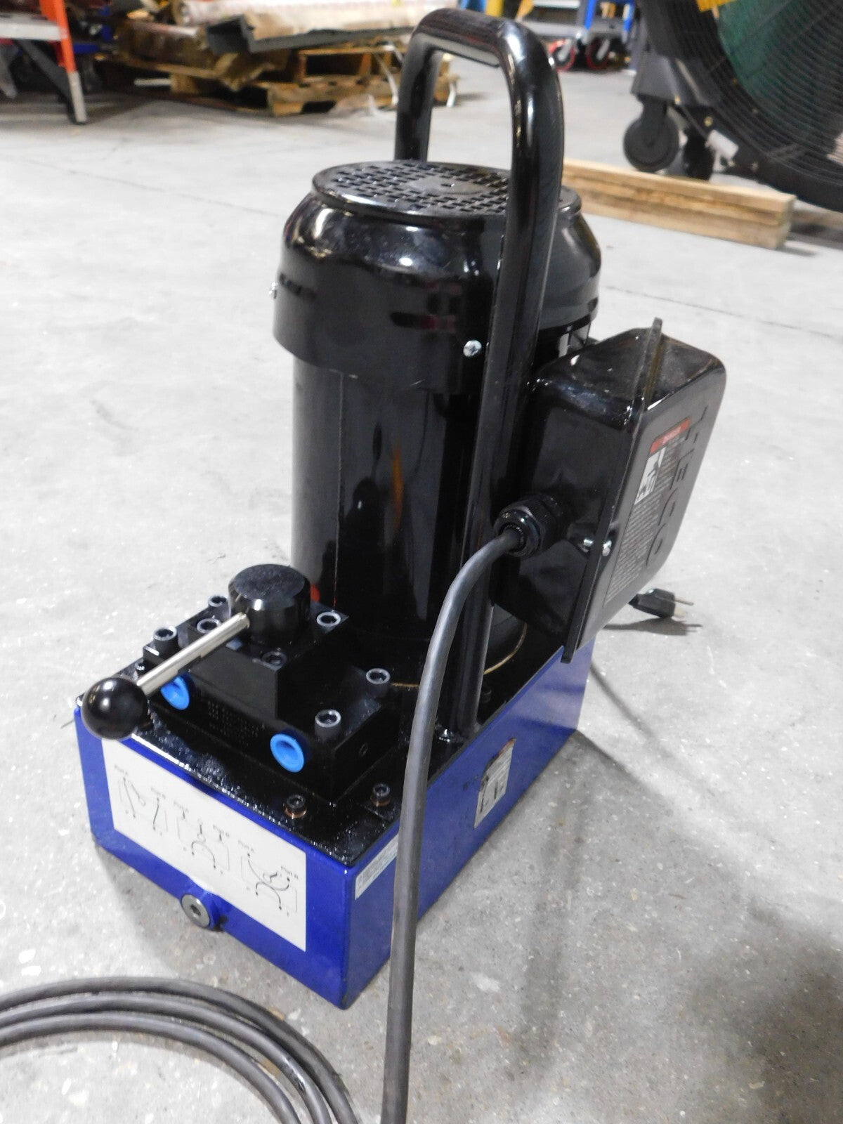 Electric Hydraulic Pump 4-Way 3 Position Valve 115 V PS-MH-HPC1-002 PARTS/REPAIR