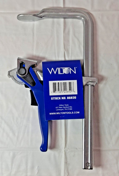 Wilton Sliding Arm Bar Clamp Type F-Style 1100 lb Clamping Pressure 86820