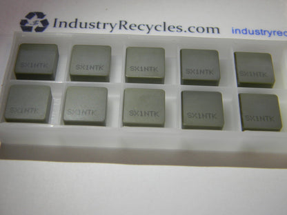NTK Sng433c0.2 Sx1 Silicon Nitride Ceramic Turning Inserts, Qty. 10