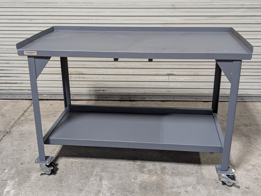 Durham Heavy Duty Mobile Work Bench 12 Ga. Steel 60" W x 30" D x 39" H