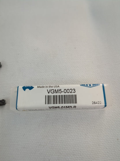OSG Square End Mills 2pk: 5/32" Dia, 15/32" LOC, 5 Fl solid carbide VGM5-0023