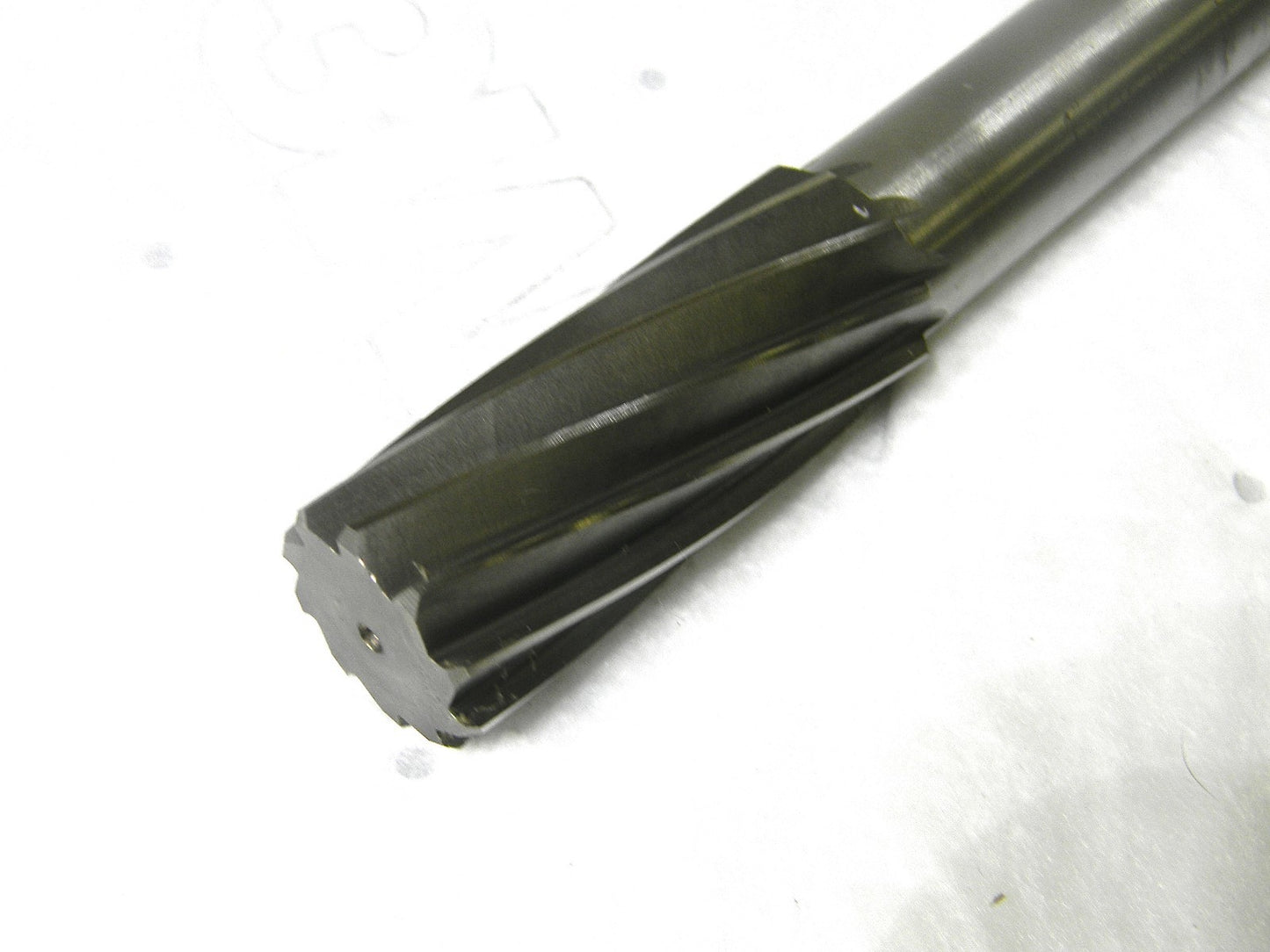 Interstate HSS Chucking Reamer 1-3/16 Dia 10Fl 1 Shank Dia 11 OAL