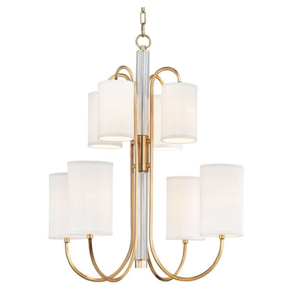 Hudson Valley Junius 8 Light Chandelier 9108