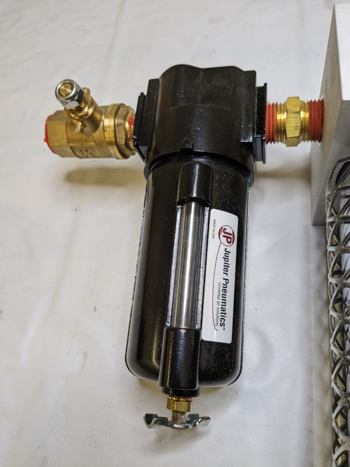 Jupiter Pneumatics 3 Pc. FRL Filter Regulator Lubricator 40 CFM 1/2" NPT 12