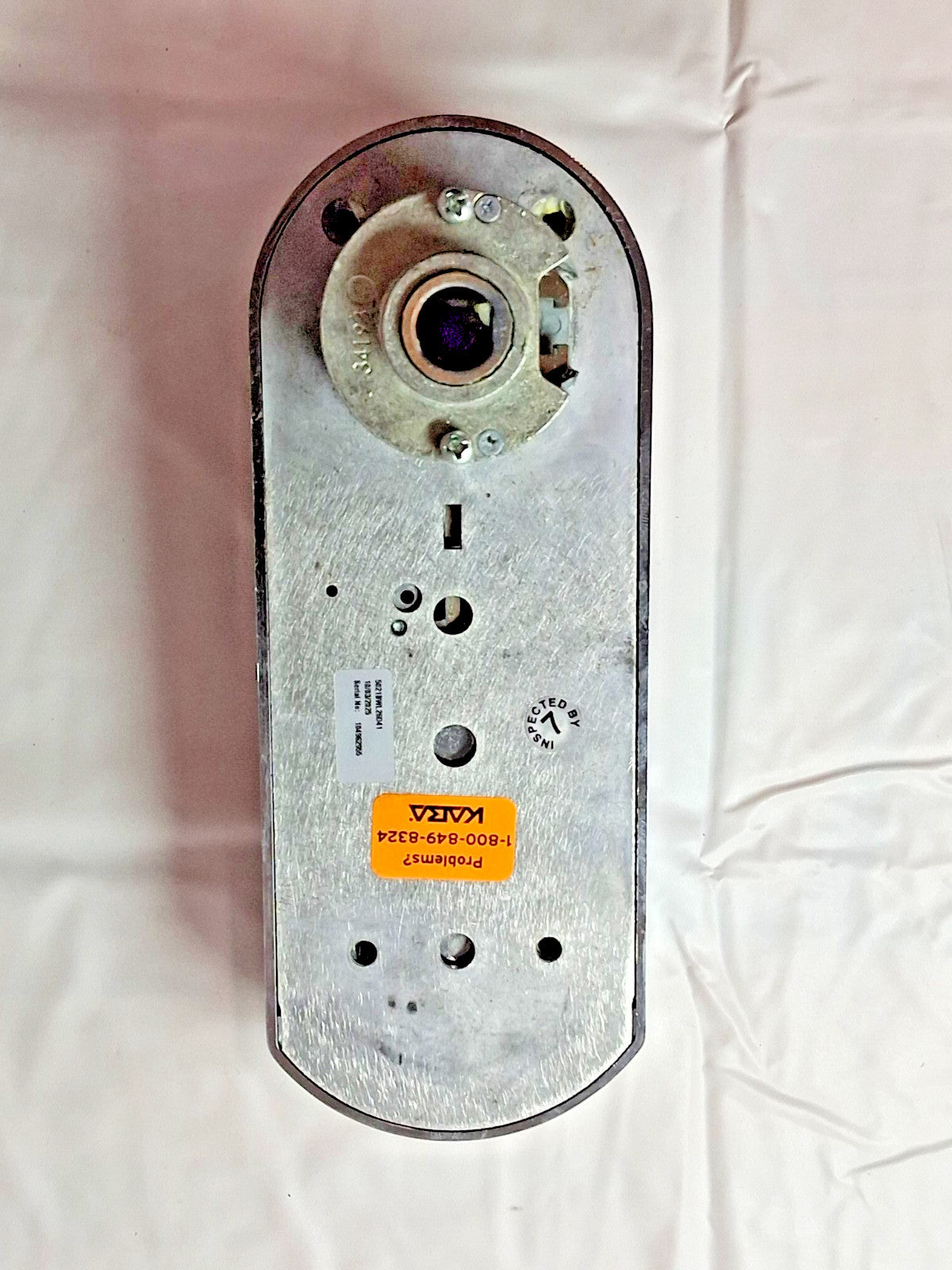Kaba Access Push-button Lock Lever Lockset 1-3/8 to 2-1/4" 5021BWL26D41