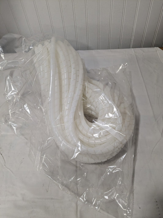 HDPE Wire & Hose Harness Cable Sleeve 0.396" ID, Natural (Color) 100' 22005