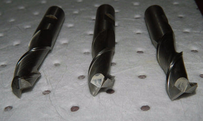 Melin Cobalt Premium End Mills 2FL 5/8" X 5/8" X 3-3/4" CC 3 Pack