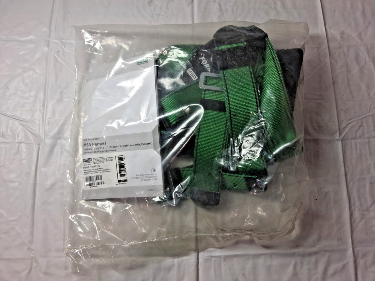 MSA Fall Protection Vest Harnesses 400lb 10197196