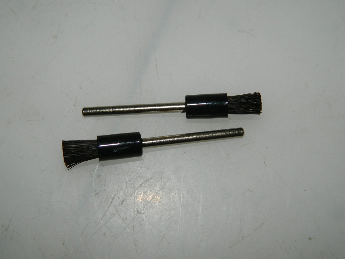 Pro Plastic Ferrule End Brush No. 2 Stiff 1/8" Shank Dia.QTY 12   BR2BP