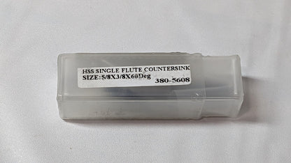 Drill AmericaCountersink 5/8-60 HSS Single Flute DEWSFC5/8-60