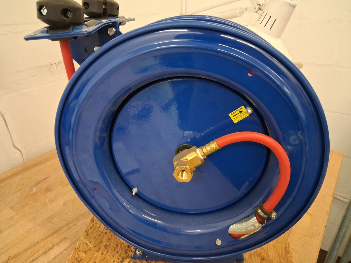 COXREELS Hose Reel With Hose 50ft Long 3/8" ID Hose C-LP-350-350