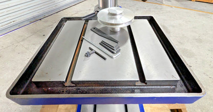 VECTRAX RF-19V Heavy Duty Drill Press  20" Swing  3MT  *Missing 1HP Motor*