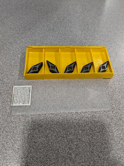 KENNAMETAL Turning Insert: VNMG332RP KCK15, Solid Carbide Qty 5 3752067