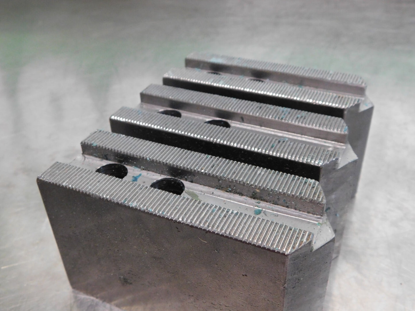 H & R Mfg Square Soft Lathe Chuck Jaws 3Pk 1.5mm HR-149-2.5-OP DAMAGE