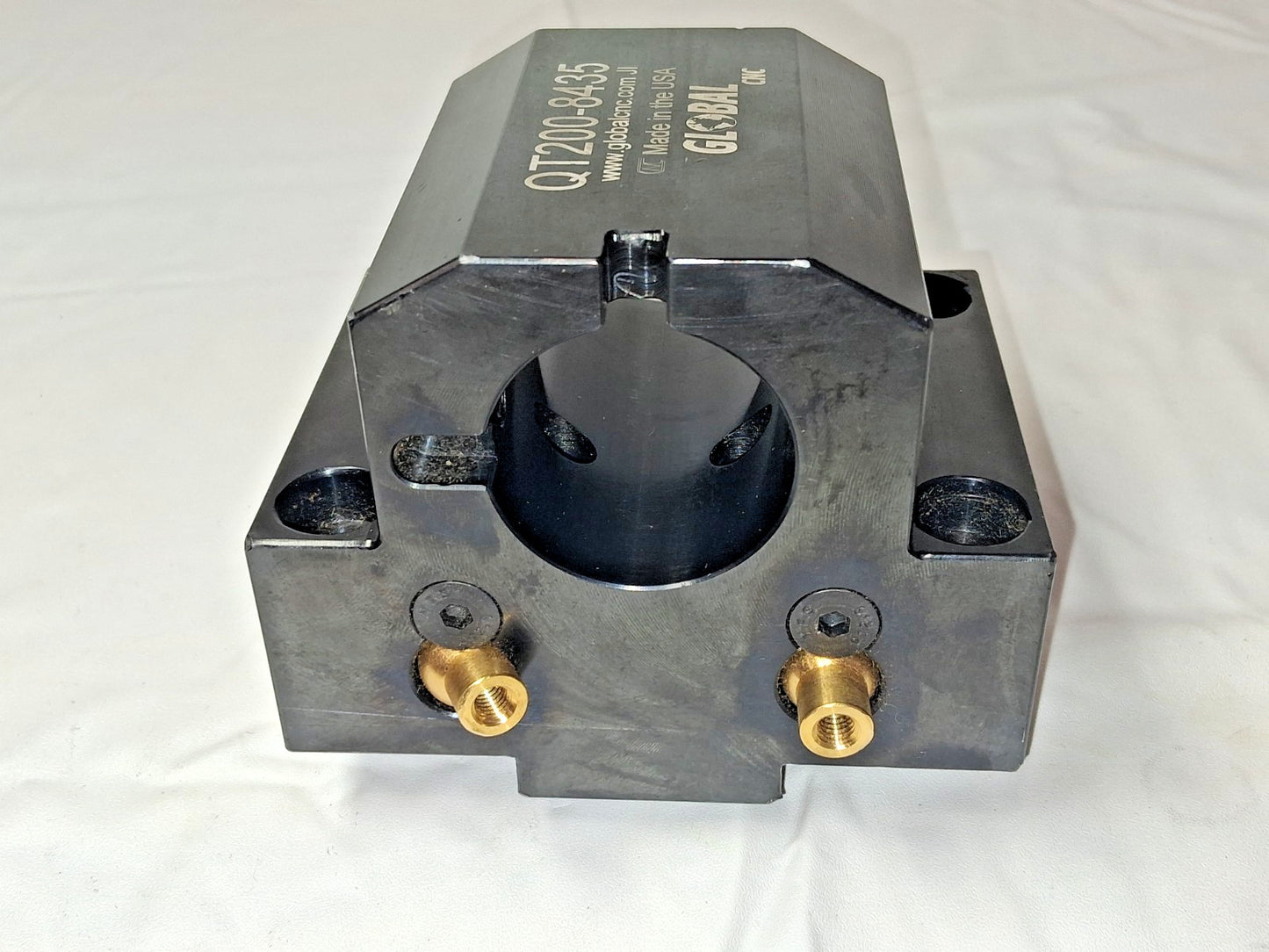 Global CNC Industries 1-1/2" Max Cut Turret ID Tool Block QT200-8435