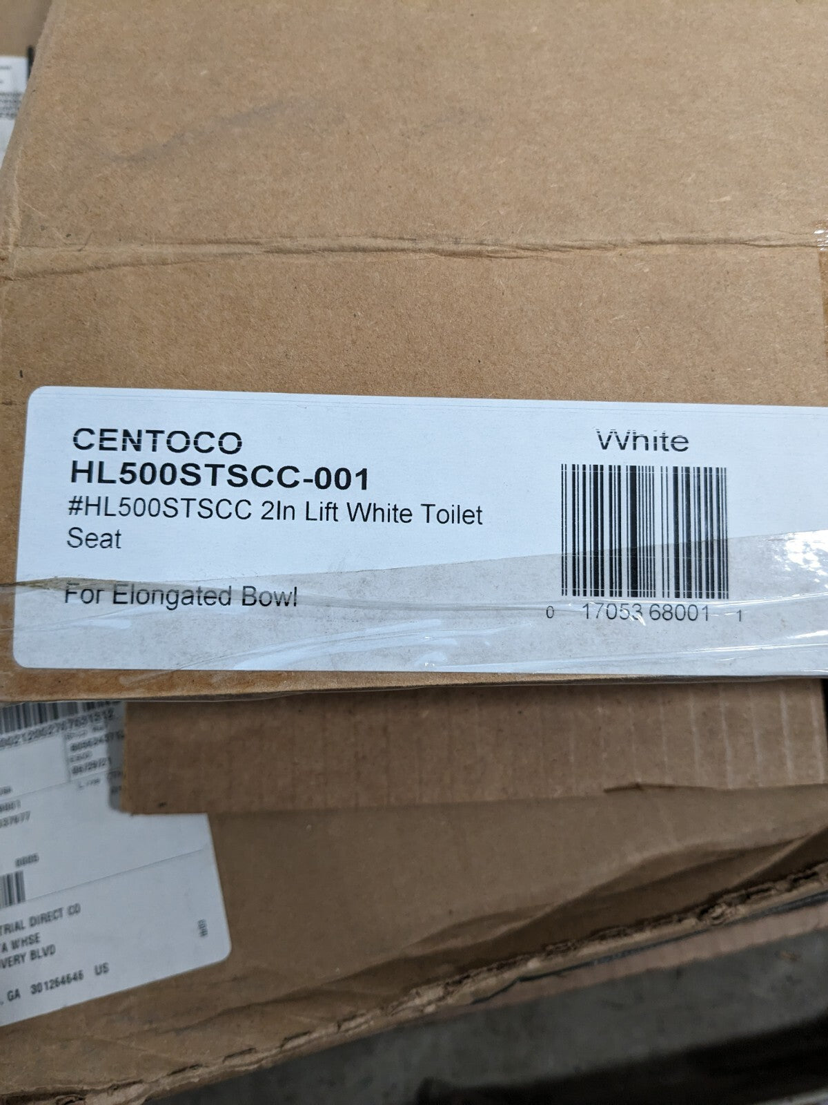 CENTOCO Raised Toilet Seats Type: ADA Handicap Accessible HL500STSCC-001