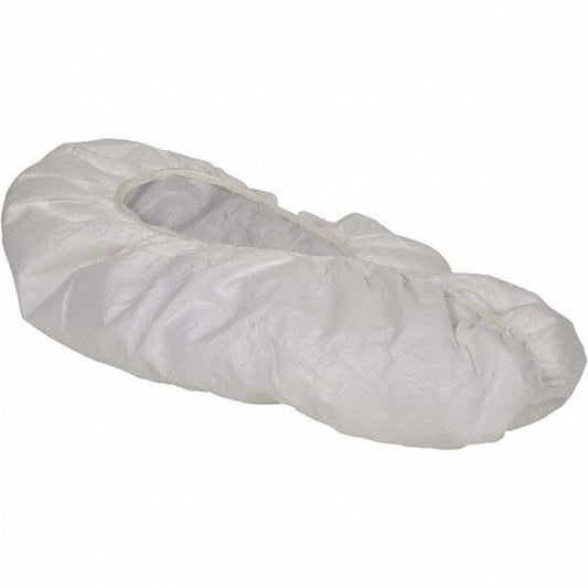KleenGuard Shoe Cover 44490 Film Laminate, White Elastic Closure box of 400.
