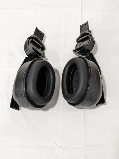 PRO-SAFE Hard Hat Mounted Earmuffs: PVC Cushion 210-22800