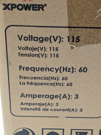 XPOWER Corded ULV Cold Fogger 115V 60Hz 3A Tank Capacity 800ml (0.8 L) F-8
