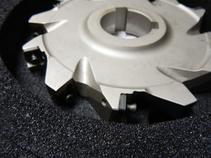 ISCAR Arbor Hole Connection, 3/4" Cutting 12 Tooth Indexable Slotting Cutter