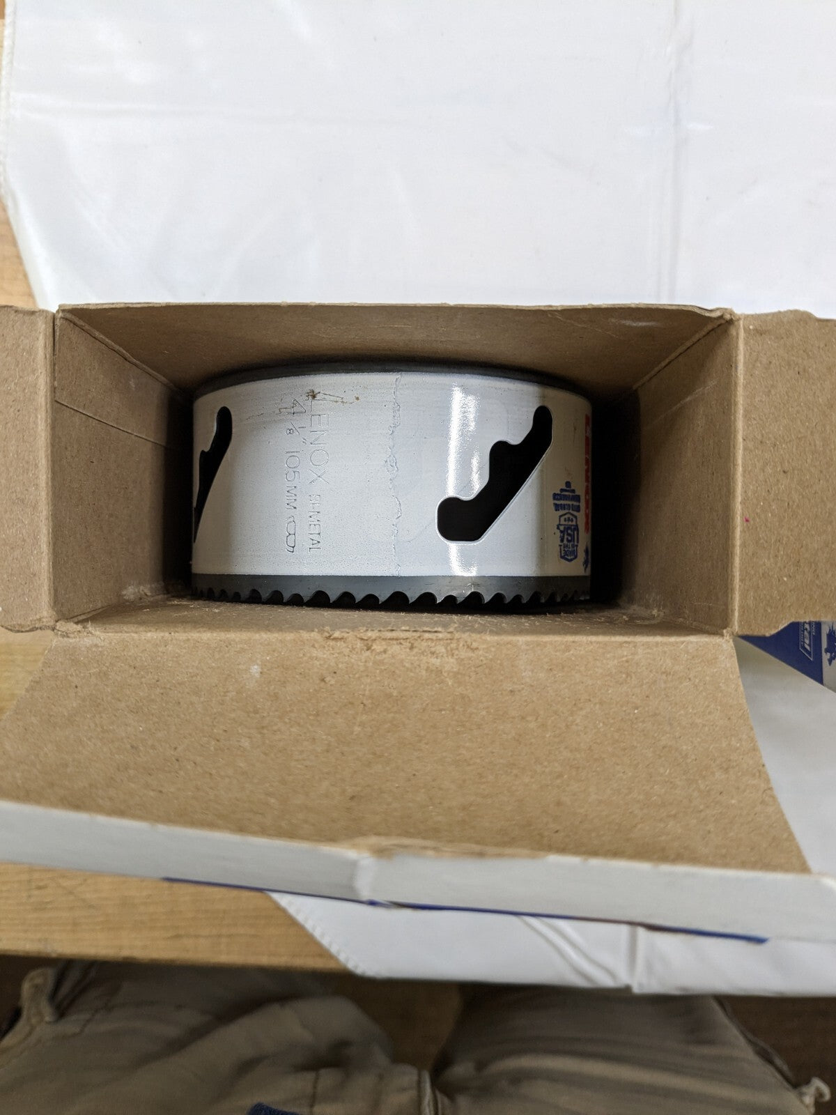 LENOX Hole Saw: 4-1/8" Saw Dia, 1-1/2" Cut Depth Qty 2 3006666L