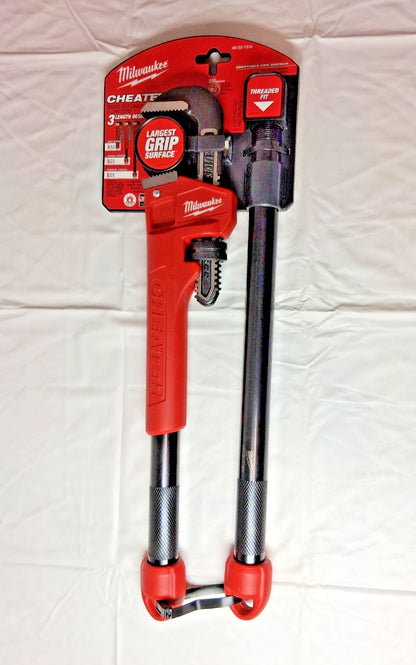 Milwaukee Steel Tool Pipe Pipe Wrench 3/8 to 2-1/2" 24" OAL 48-22-7314