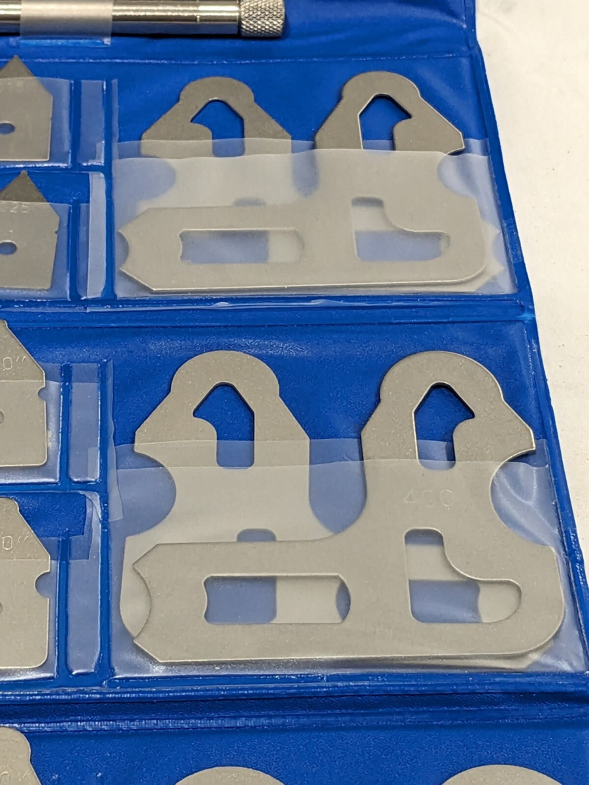 26 pc Radius Gage Set: Steel, 0.01 to 0.5" Radius 615-4126