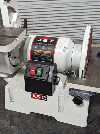 Jet Combination Belt Sander / Disc Grinder w/ Stand 1.5 HP 115v Parts / Repair