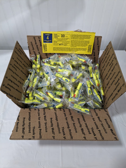 3M Earplugs: 33 dB, Foam, Bullet, Roll Down, Uncorded Qty 400 7000002303