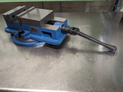 BAILEIGH Machine Vise: Horizontal Swivel Base 1 Station 12-9/16" DAMAGED 1019130