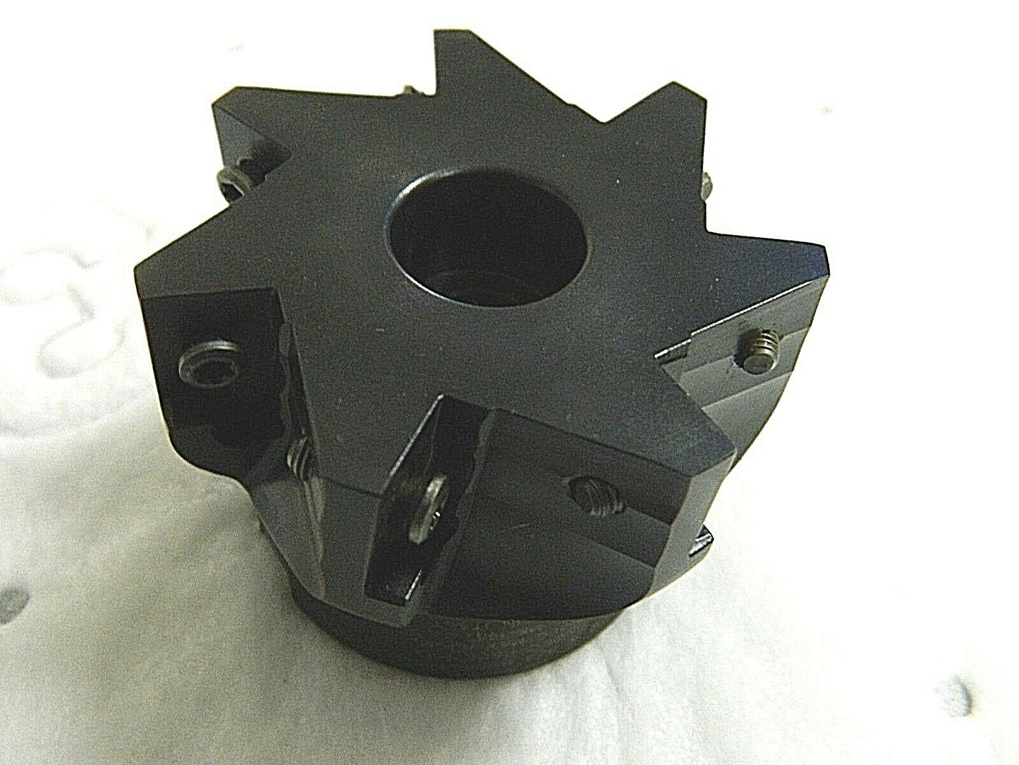 Hertel Indexable Milling Cutter  2-1/2" x 3/4" Bore 7 Inserts HMO99415B