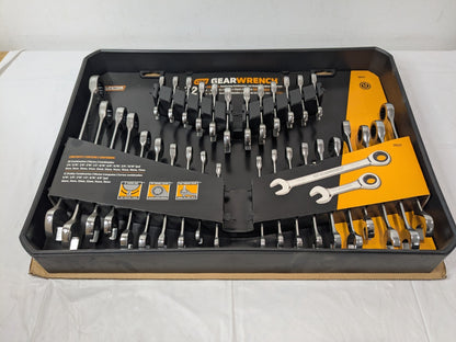GEARWRENCH 32 Pc Combination Wrench Set 12 Point SAE/Metric 39327