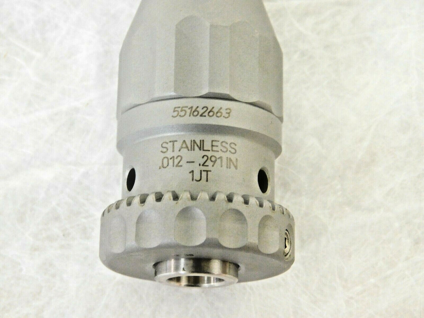Accupro Tapered Mount Stainless Steel Drill Chuck JT1 .012"-.291" Cap