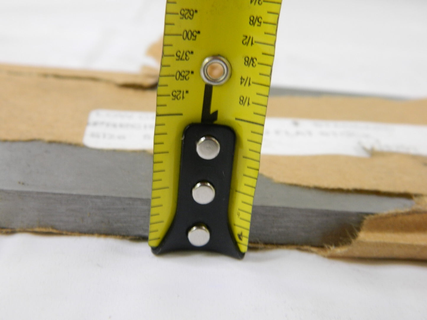 Precision Low Carbon Steel Flat Stock 24-1/2" x 3-1/2" x 5/16", AISI A36 58380