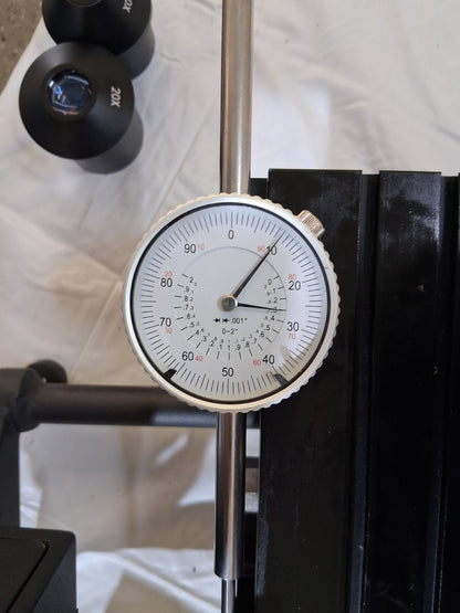 SPI Optical Comparator 12" Screen Dia Horizontal Orientation 12-526-0